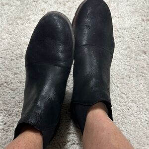 Sorel Black Ankle Boots